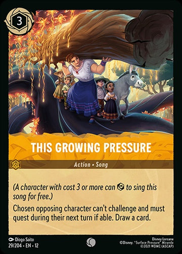 Set12-029 | This Growing Pressure | Common | Non-Foil