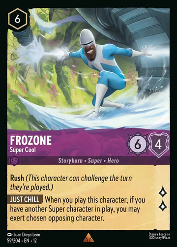 Set12-059 | Frozone – Super Cool | Rare | Non-Foil