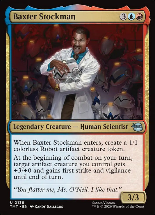TMT-0139 | Baxter Stockman | EN  | - | Foil