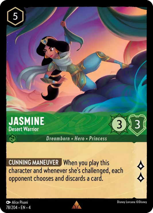 Set 4-078 | Jasmine - Desert Warrior | Rare