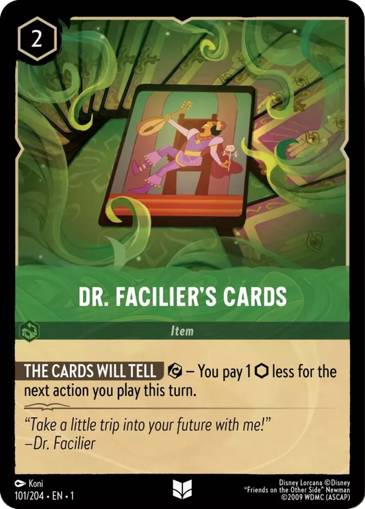 Set 1-101 | Dr. Facilier's Cards |  Uncommon