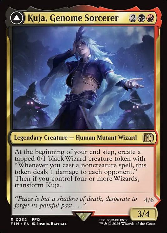 FIN-0232 | Kuja, Genome Sorcerer // Trance Kuja, Fate Defied | EN  | - | Non-Foil