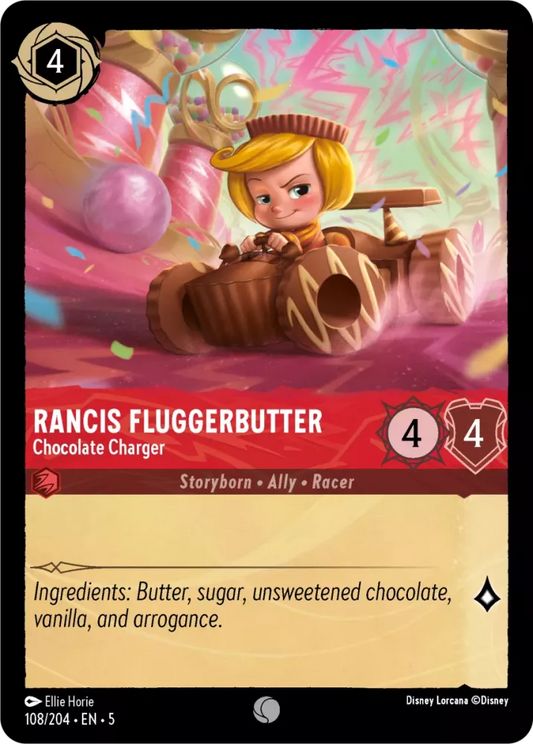 Set 5-108 | Rancis Fluggerbutter - Chocolate Charger | Common