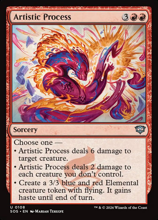 SOS-108 Artistic Process -EN- U (Foil)