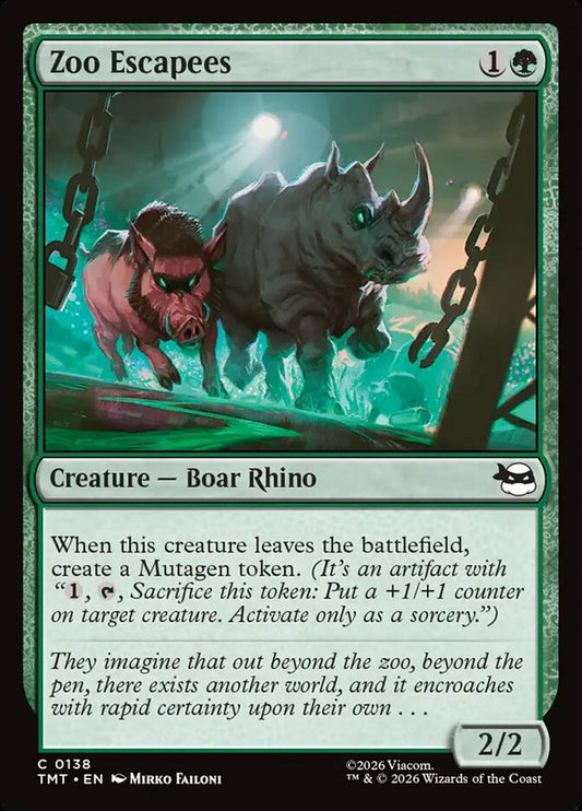 TMT-138 Zoo Escapees | Common (EN)