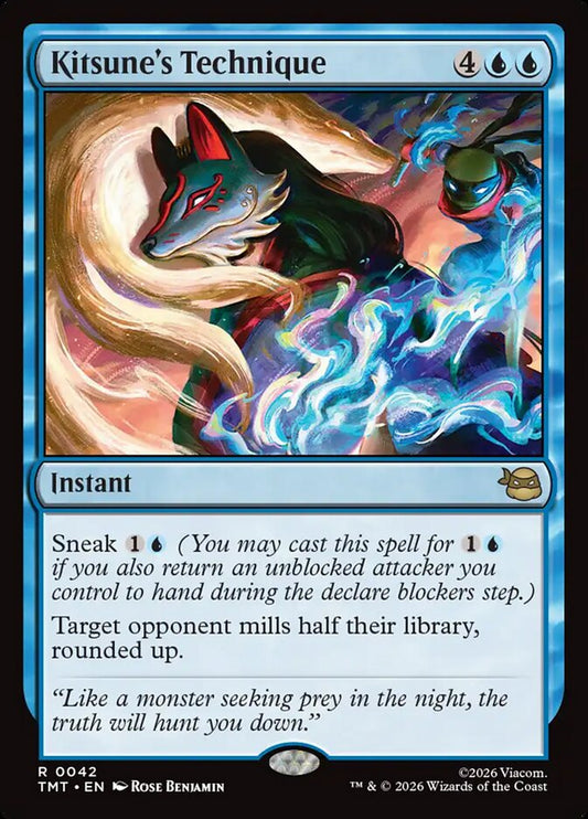 TMT-0042 | Kitsune's Technique | EN  | - | Foil