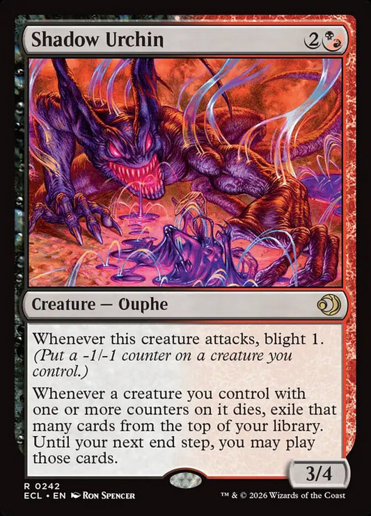 ECL-0242 | Shadow Urchin | EN  | - | Foil