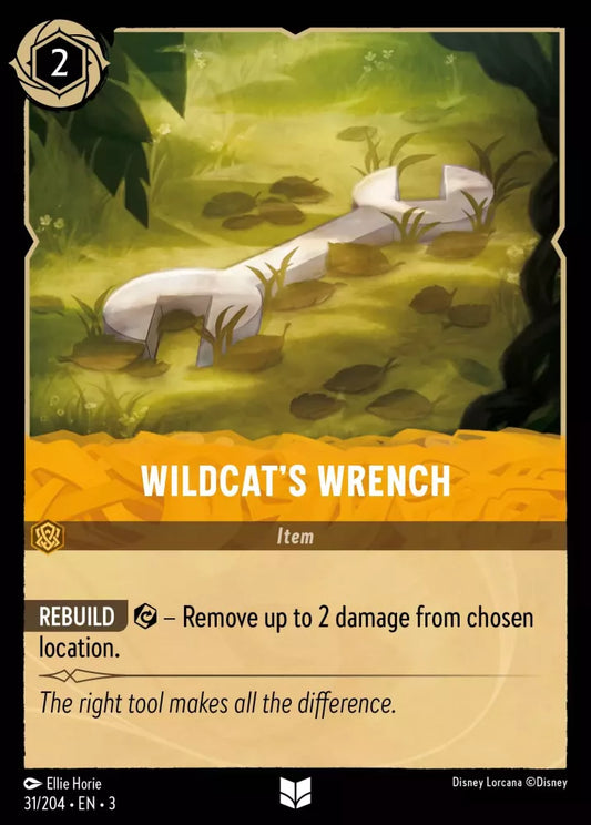 Set 3-031 | Wildcat's Wrench | Uncommon
