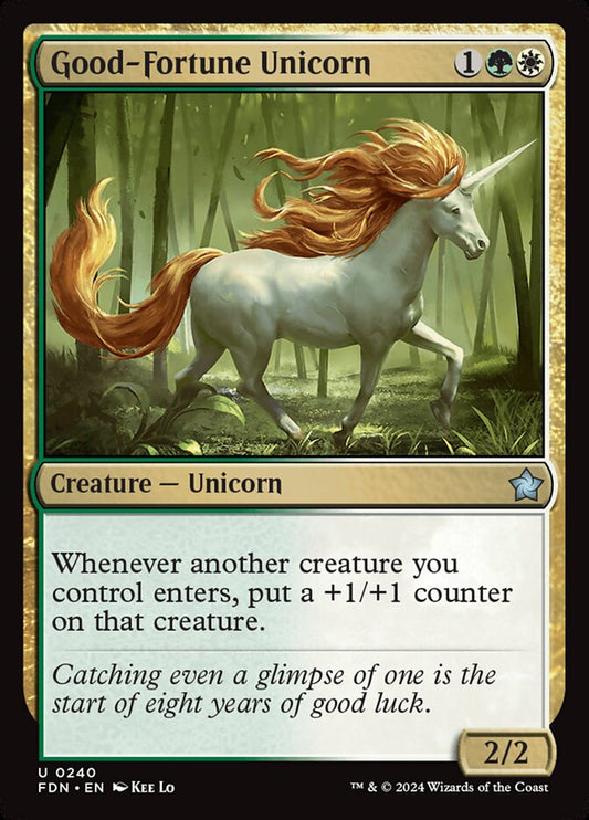 FDN-240 Good-Fortune Unicorn | Uncommon (EN)