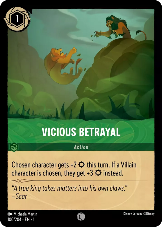 Set 1-100 | Vicious Betrayal |  Common