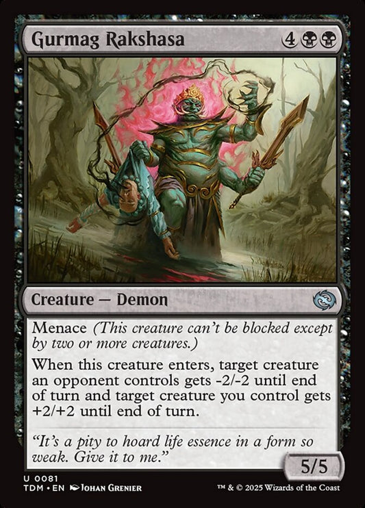 TDM-0081 | Gurmag Rakshasa | EN  | - | Non-Foil