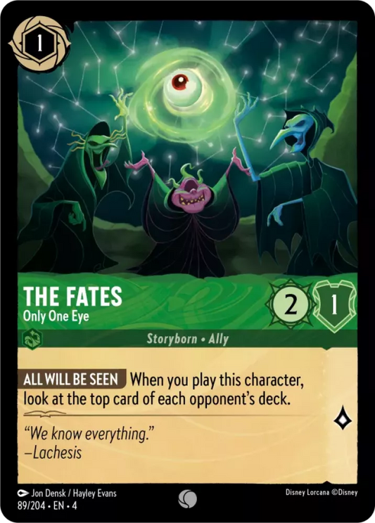 Set 4-089 | The Fates - Only One Eye | Common