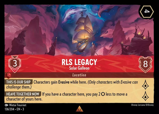 Set 3-136 | RLS Legacy - Solar Galleon | Rare