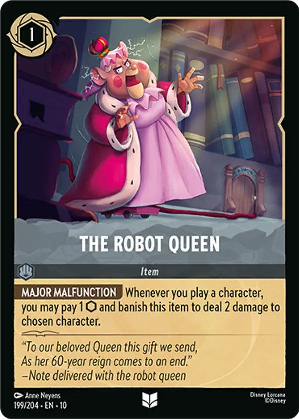 Set 10-199 | The Robot Queen | Uncommon