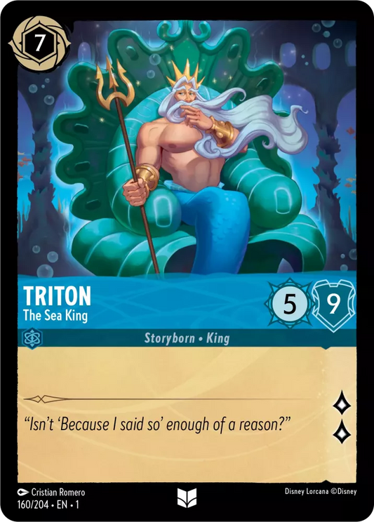 Set 1-160 | Triton - The Sea King |  Uncommon