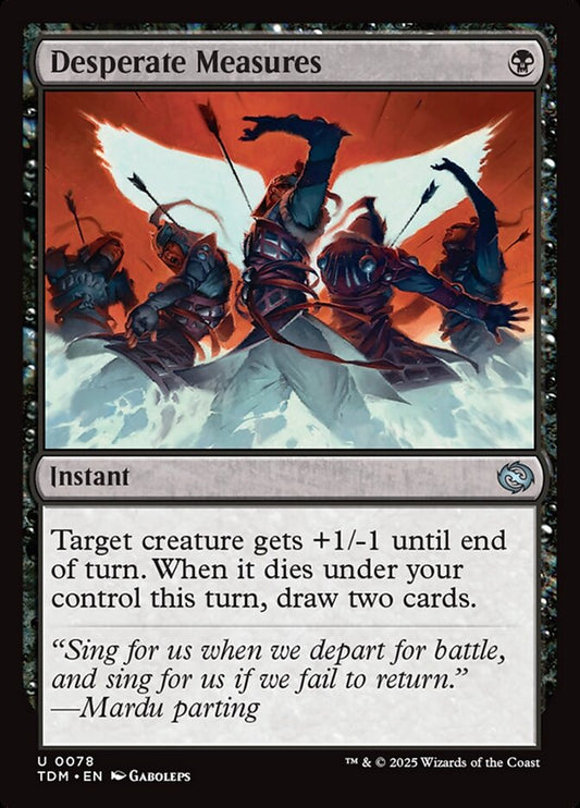 TDM-0078 | Desperate Measures | EN  | - | Foil