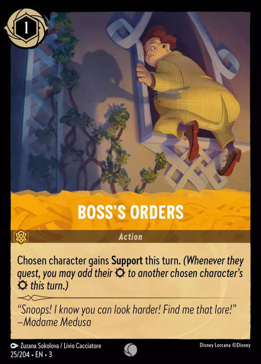 Set 3-025 | Boss's Orders | Common