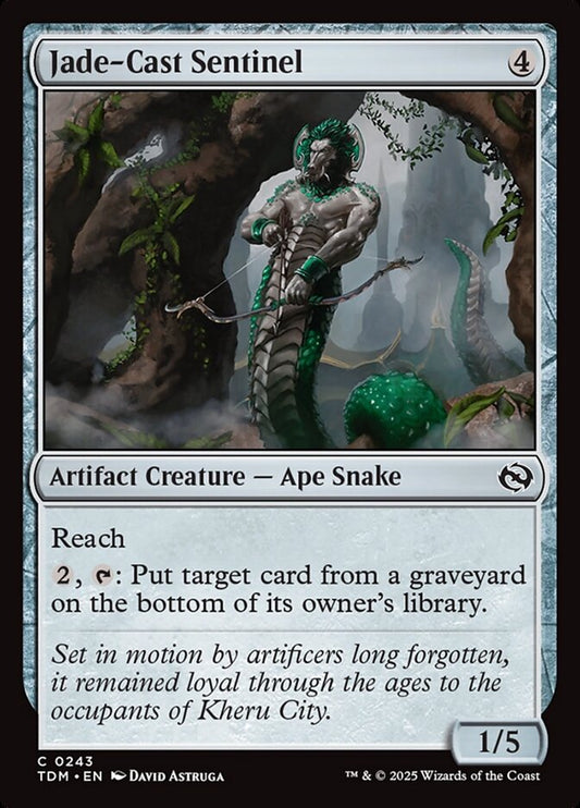 TDM-0243 | Jade-Cast Sentinel | EN  | - | Foil