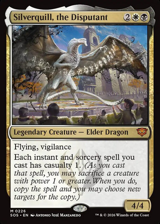 SOS-226  Silverquill, the Disputant -EN- M (Non-Foil)