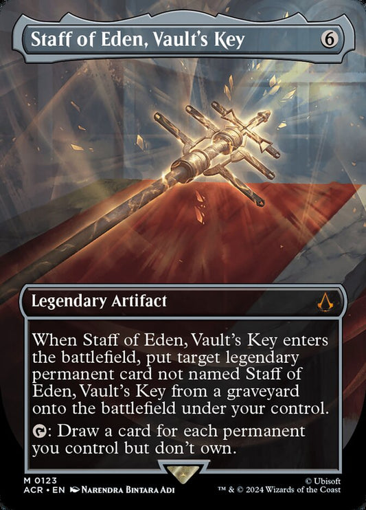 EN | Staff of Eden, Vault's Key | Foil | ACR-123