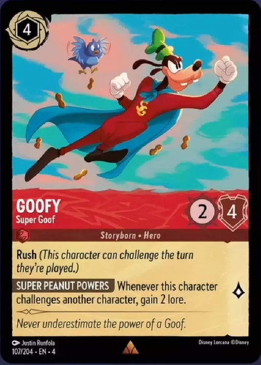 Set 4-107 | Goofy - Super Goof | Rare