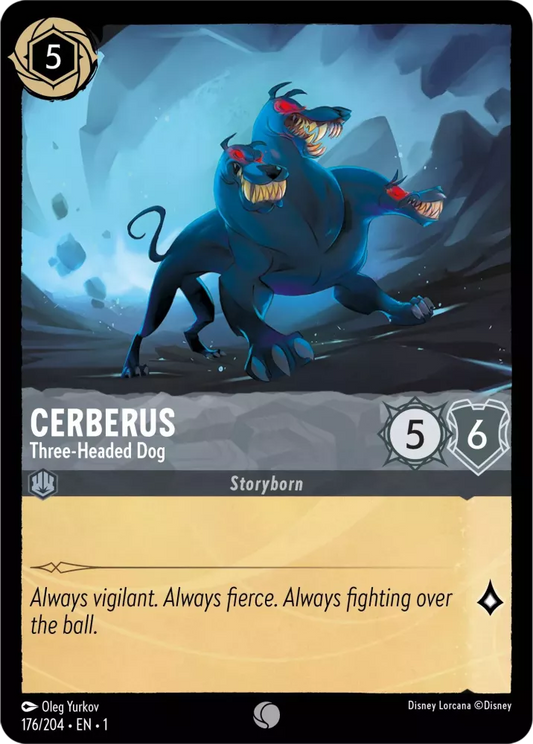 Set 1-176 | Cerberus - Three-Headed Dog |  Common