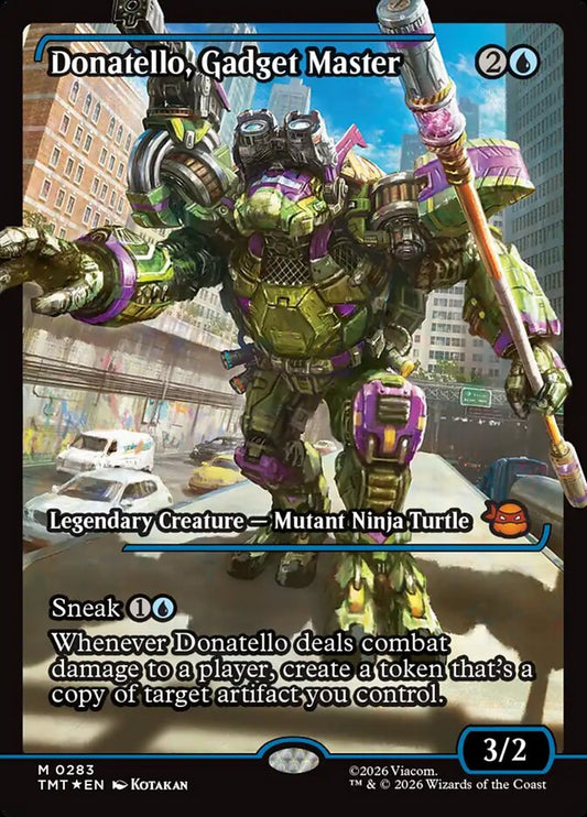 TMT-283 Donatello, Gadget Master | Rare (EN)