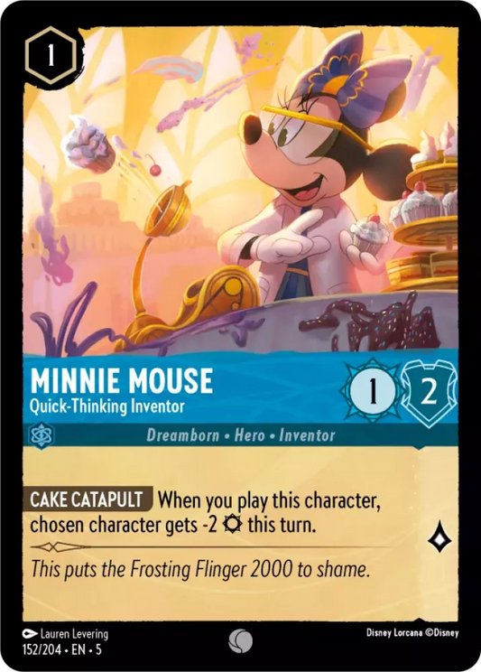 Set 5-152 | Minnie Mouse - Quick-Thinking Inventor | Common