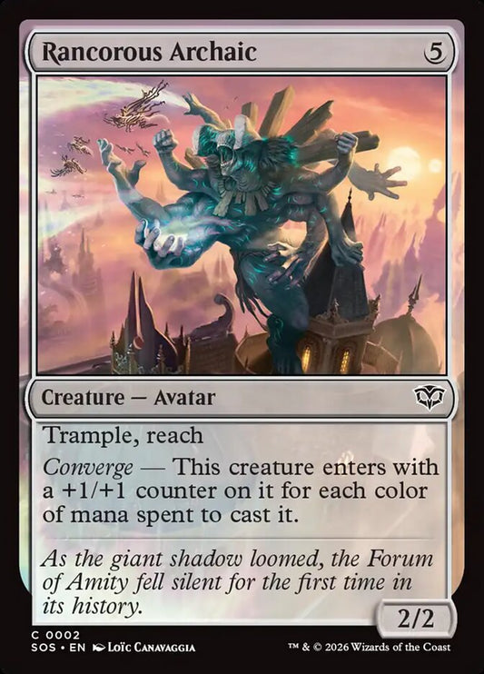 SOS-002 Rancorous Archaic -EN- C (Foil)