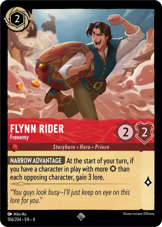 Set 4-106 | Flynn Rider - Frenemy | Super Rare