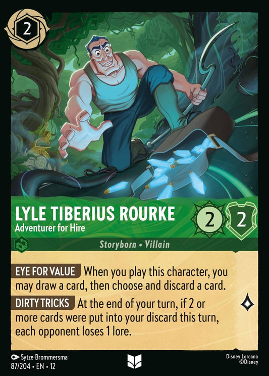 Set12-087 | Lyle Tiberius Rourke – Adventurer for Hire | Uncommon | Non-Foil