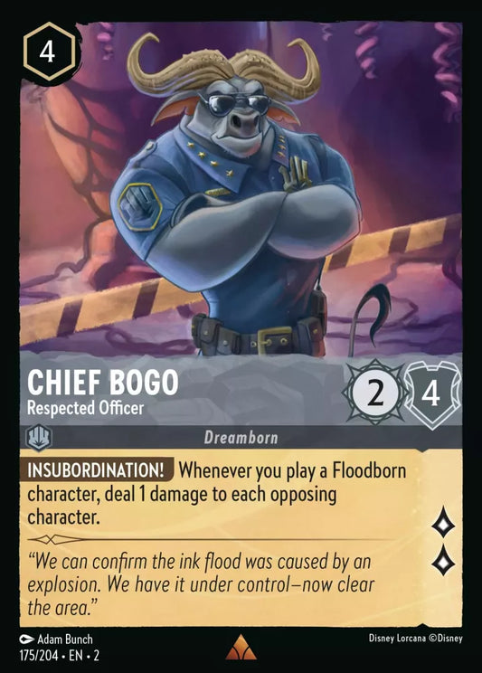 Set 2-175 | Chief Bogo - Respected Officer | Rare