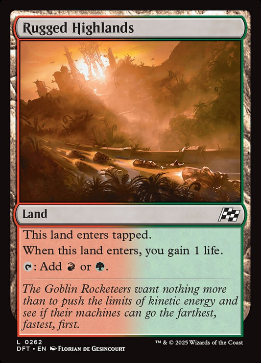 DFT-0262 | Rugged Highlands | EN  | - | Non-Foil