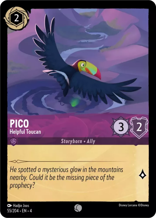 Set 4-055 | Pico - Helpful Toucan | Common
