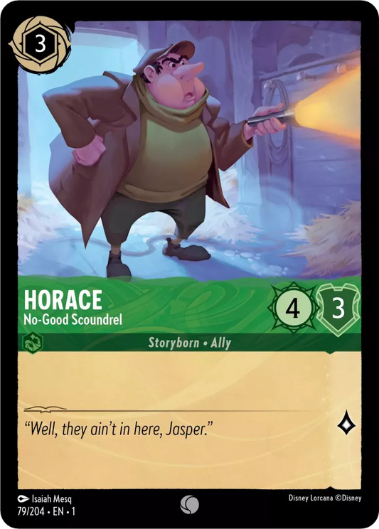 Set 1-079 | Horace - No-Good Scoundrel |  Common