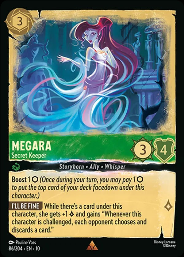 Set 10-086 | Megara - Secret Keeper | Rare