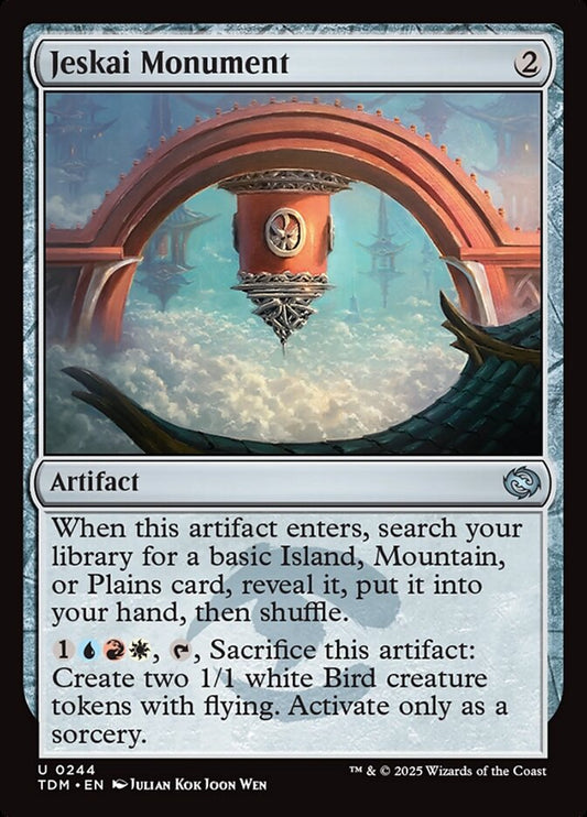 TDM-0244 | Jeskai Monument | EN  | - | Non-Foil