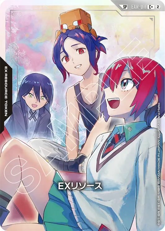 EXR-011 | EXリソース(マチュ＆ニャアン＆シュウジ)  | SP | 異圖卡