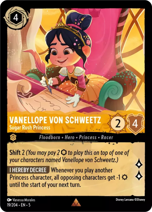 Set 5-019 | Vanellope von Schweetz - Sugar Rush Princess | Rare