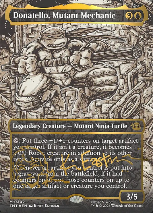 TMT-302 Donatello, Mutant Mechanic | Mythic (EN)
