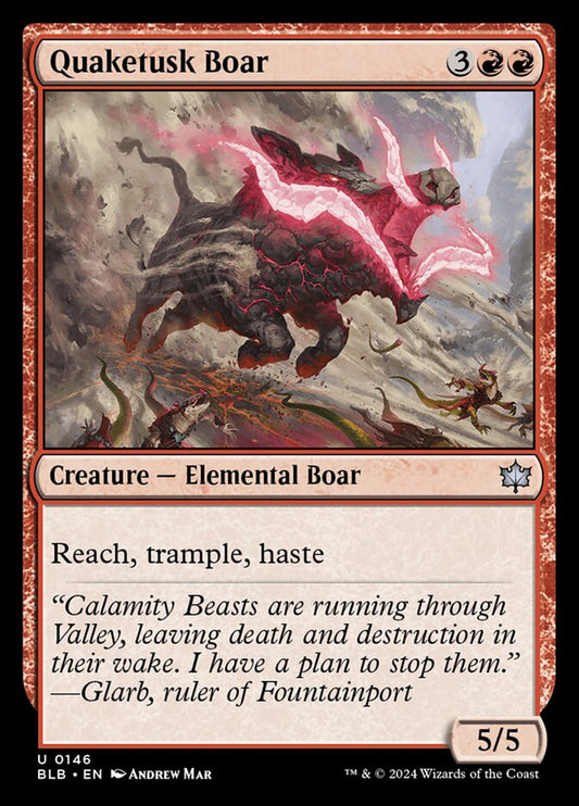 BLB-146 Quaketusk Boar | Uncommon (EN)