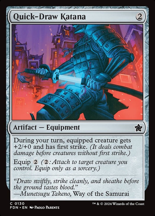 FDN-130 Quick-Draw Katana | Common (EN)