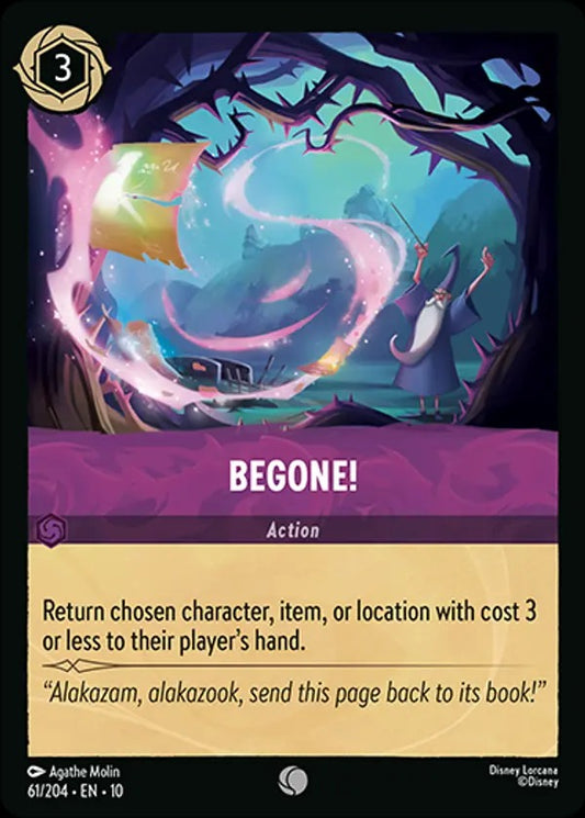 Set 10-061 | Begone! | Common