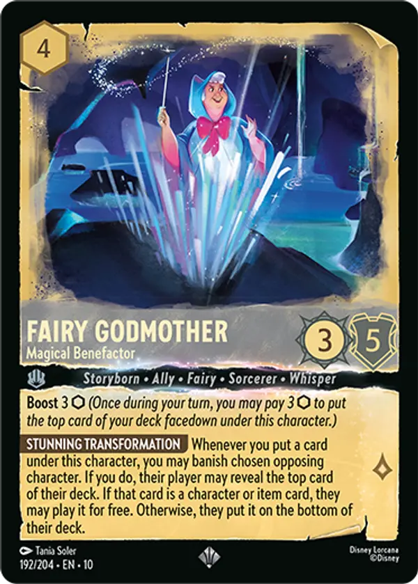 Set 10-192 | Fairy Godmother - Magical Benefactor | Super Rare
