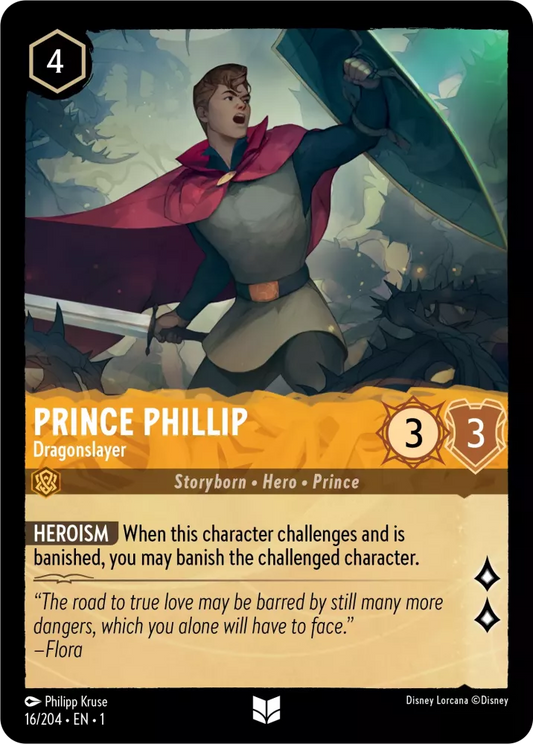 Set 1-016 | Prince Phillip - Dragonslayer |  Uncommon