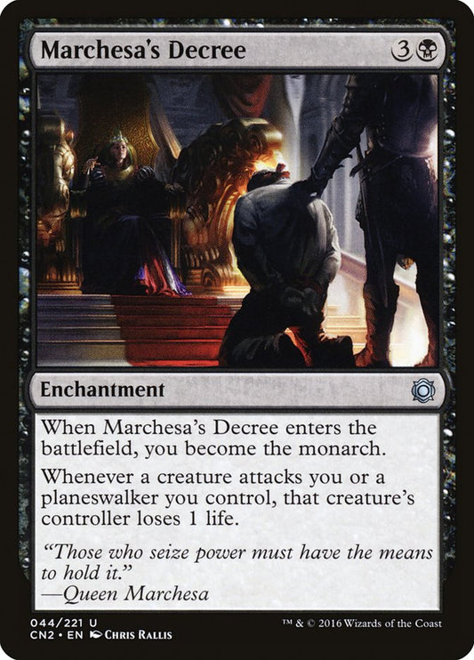 CN2-0044 | Marchesa's Decree | EN  | - | Foil