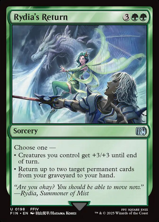 FIN-0198 | Rydia's Return | EN  | - | Foil
