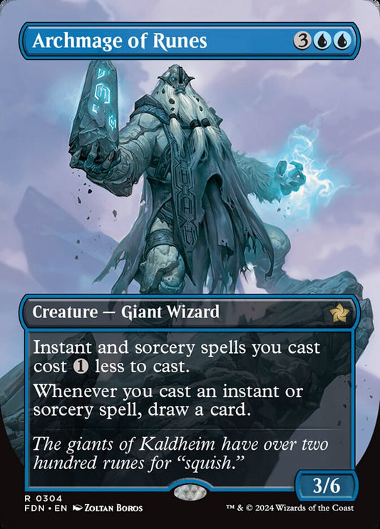 FDN-0304 | Archmage of Runes | EN  | - | foil