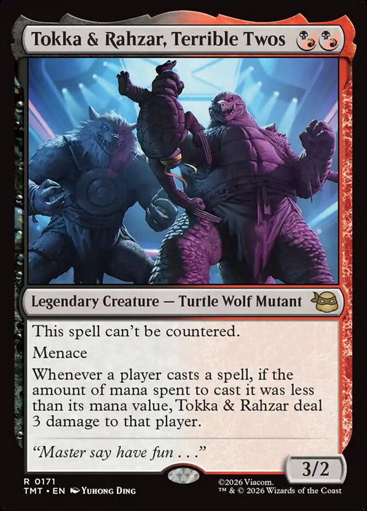 TMT-171 Tokka & Rahzar, Terrible Twos | Rare (EN)