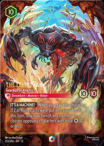 Set12-233 | The Leviathan – Guardian of Atlantis | Super Rare | Foil